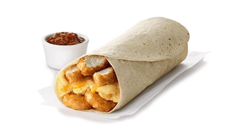 Fried Chicken Wrap
