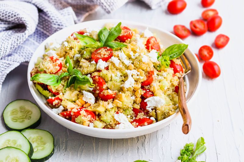 Slow Cooker Quinoa Salad