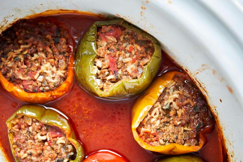 Mediterranean Stuffed Peppers
