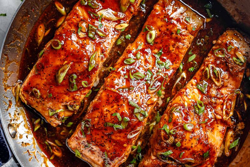 Slow Cooker Teriyaki Salmon
