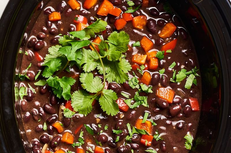 Slow Cooker Black Bean Soup
