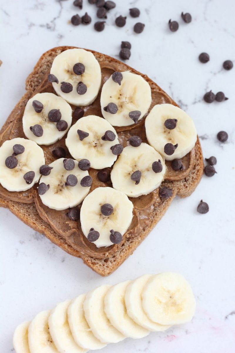 Almond Butter Banana Toast