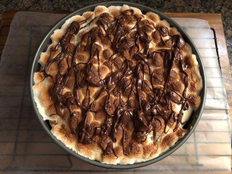 Roasted Marshmallow Cheesecake