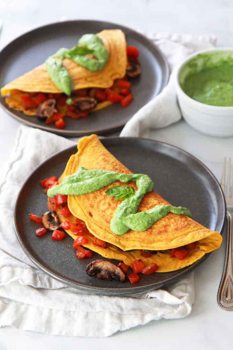 Chickpea Omelette