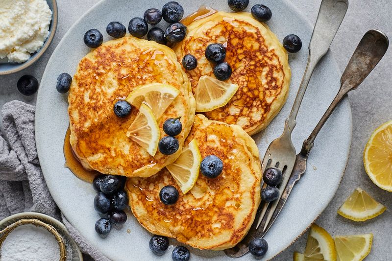 Ricotta and Lemon Pancakes