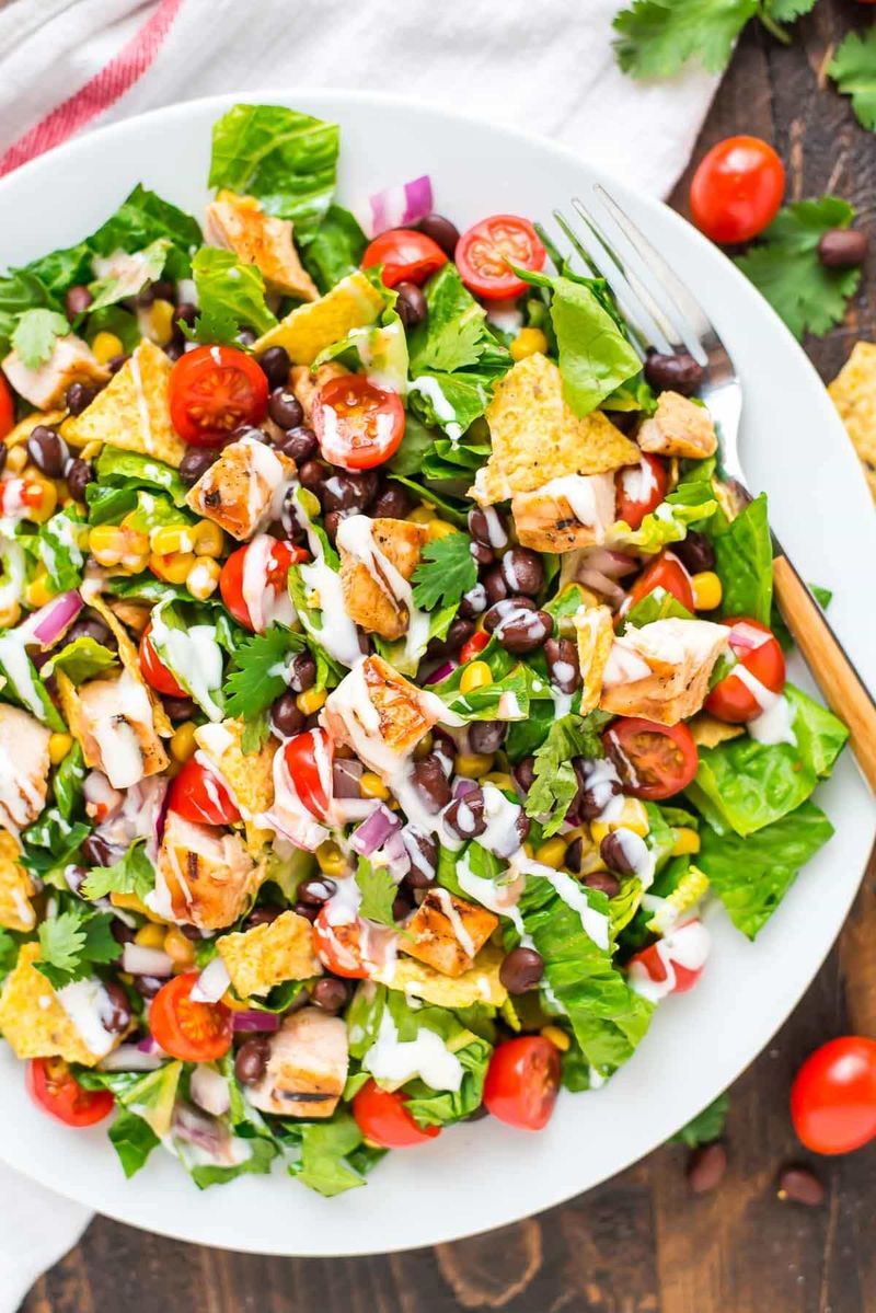 BBQ Ranch Chicken Salad