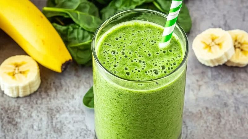 Protein Smoothie with Spinach and Banana
