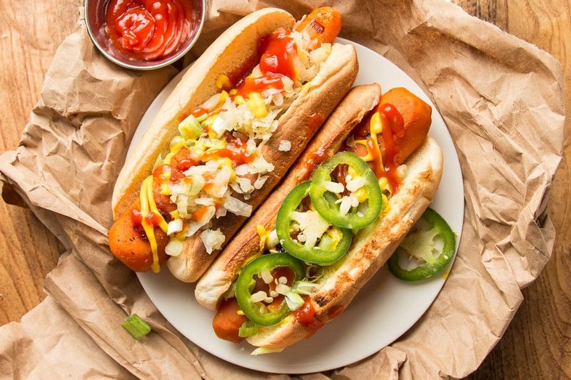 Maple Glazed Carrot Dogs