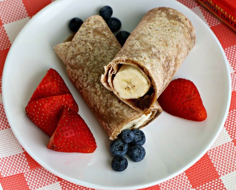 Nut Butter Banana Wrap