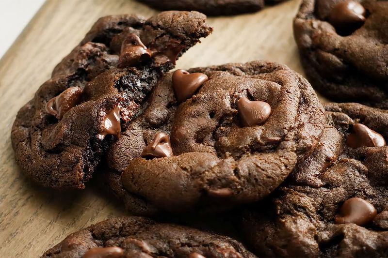 Double Chocolate Cookies
