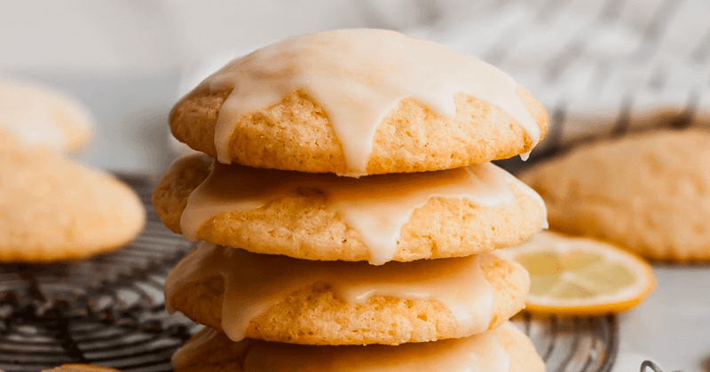 Lemon Glazed Cookies