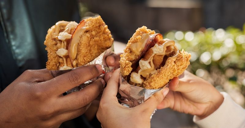 KFC's Pancake Chicken Sandwich