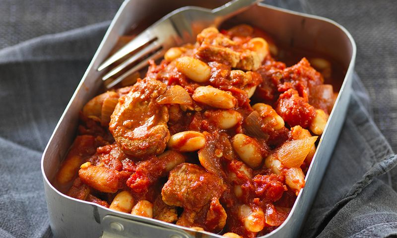 Beans and Salt Pork