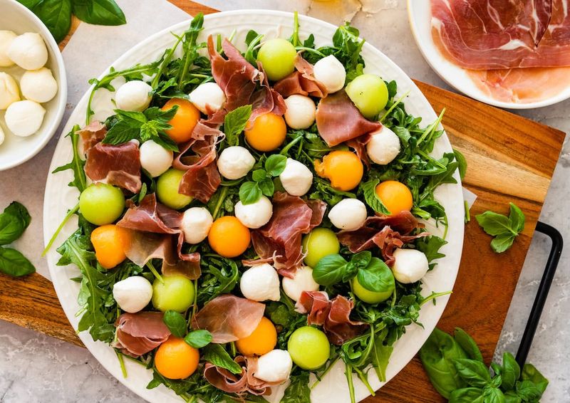 Prosciutto and Melon Salad