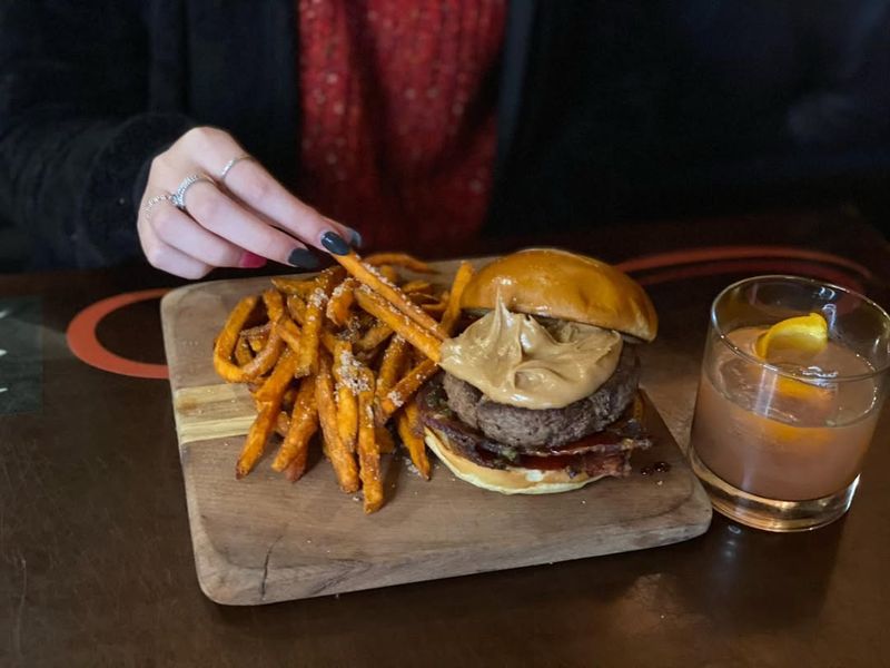 Virginia Peanut Butter & Jelly Burger
