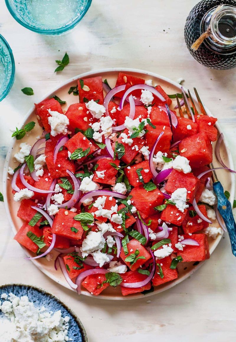Watermelon and Feta Salad
