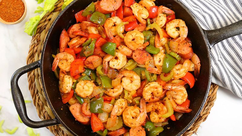 Cajun Shrimp and Sausage