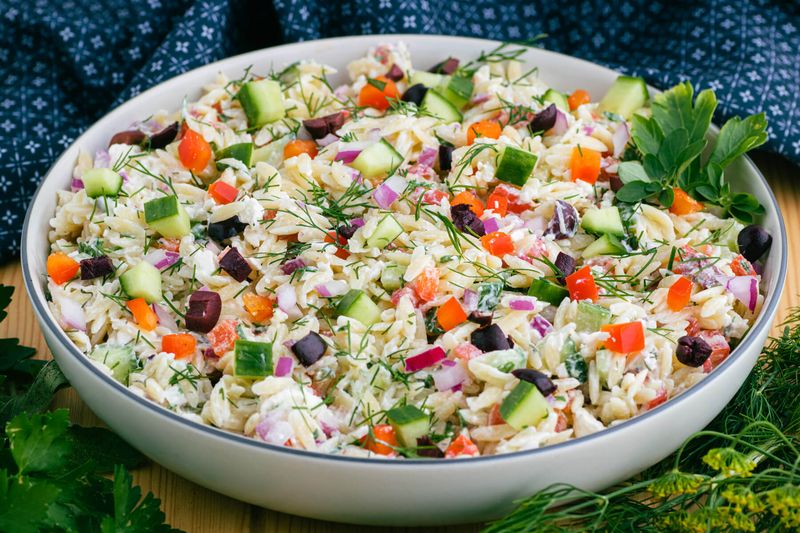 Greek Orzo Salad