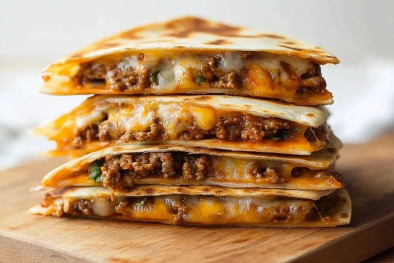 Beef Quesadillas