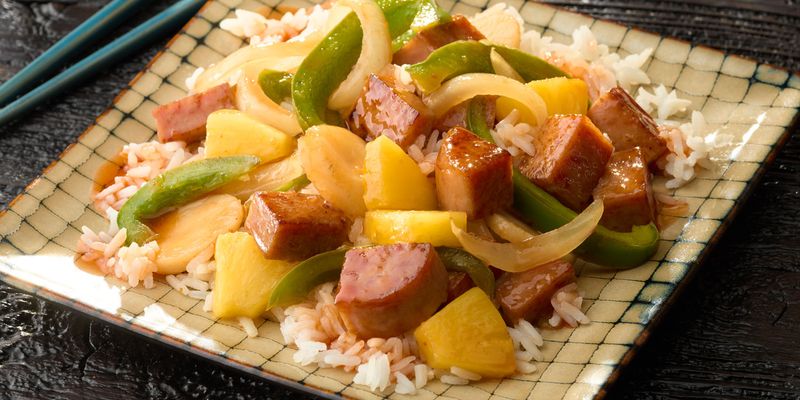 Spam Stir-Fry