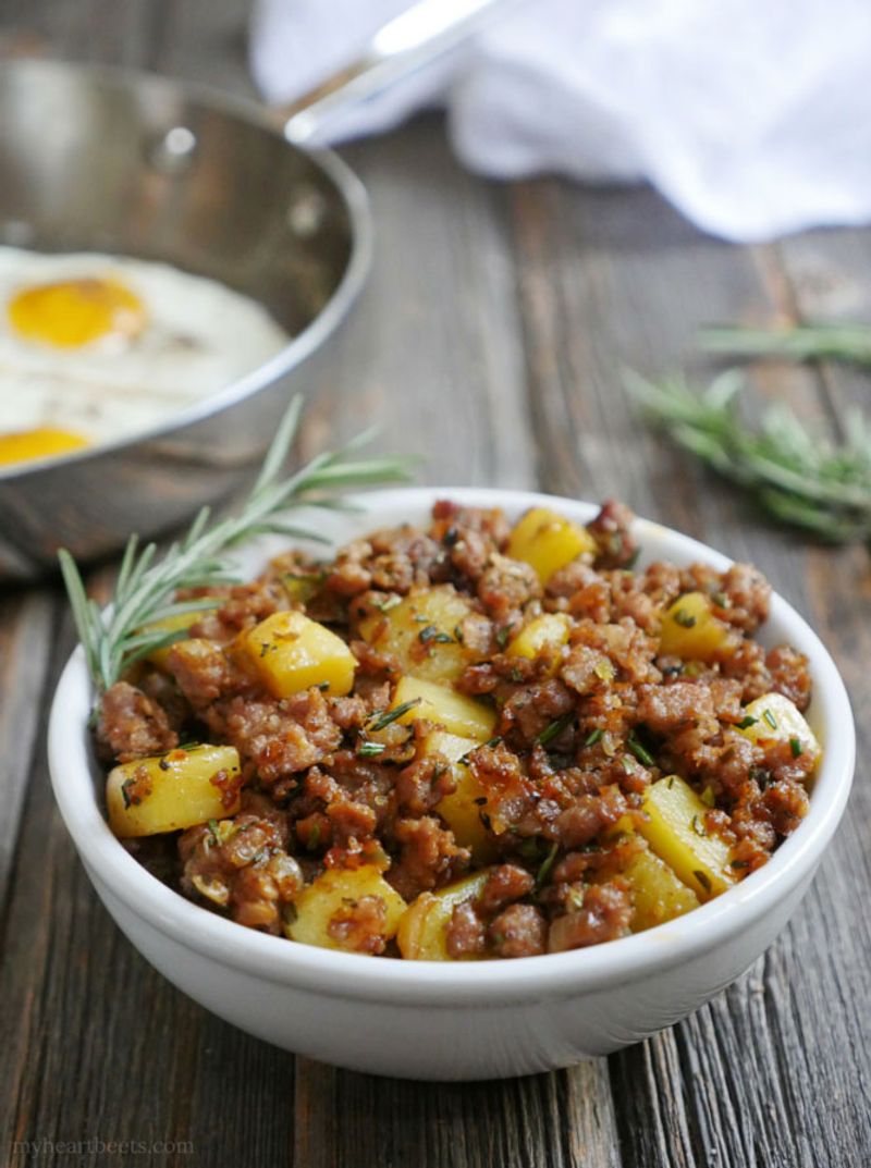 Spam and Potato Skillet