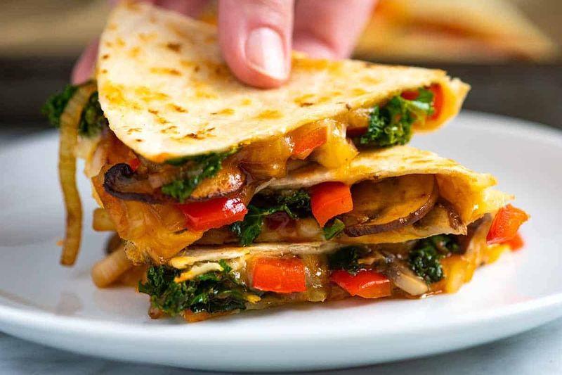 Roasted Vegetable Quesadilla