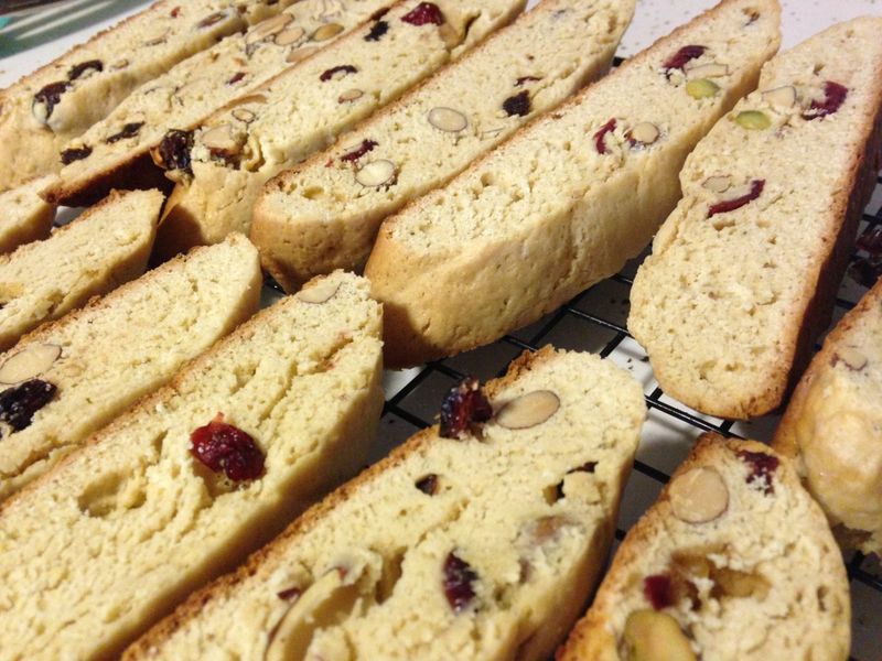 Cranberry Almond Biscotti