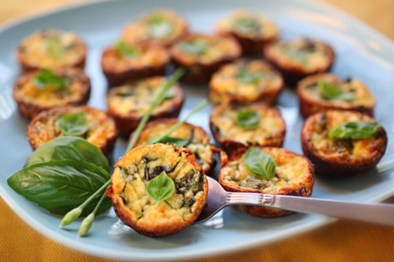Mini Vegetable Quiches