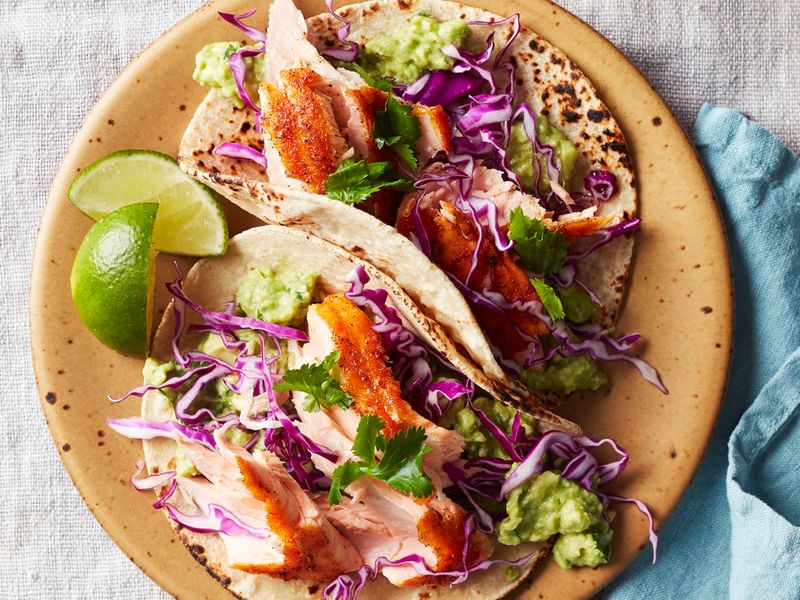 Chili Lime Grilled Fish Tacos
