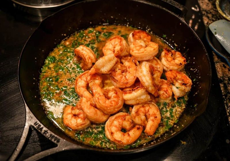 Skillet Shrimp Scampi