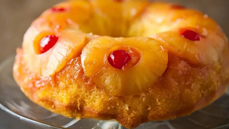 Pineapple Upside-Down Bundt Cake