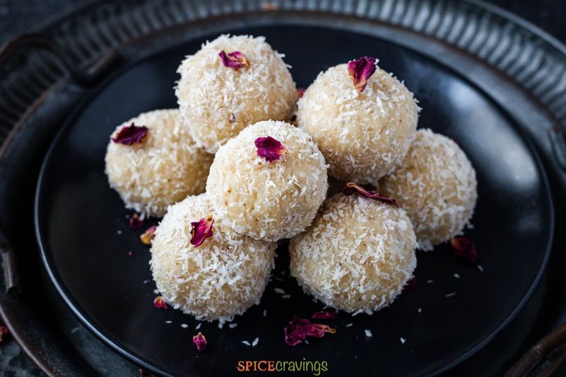 Coconut and Cardamom Ladoo