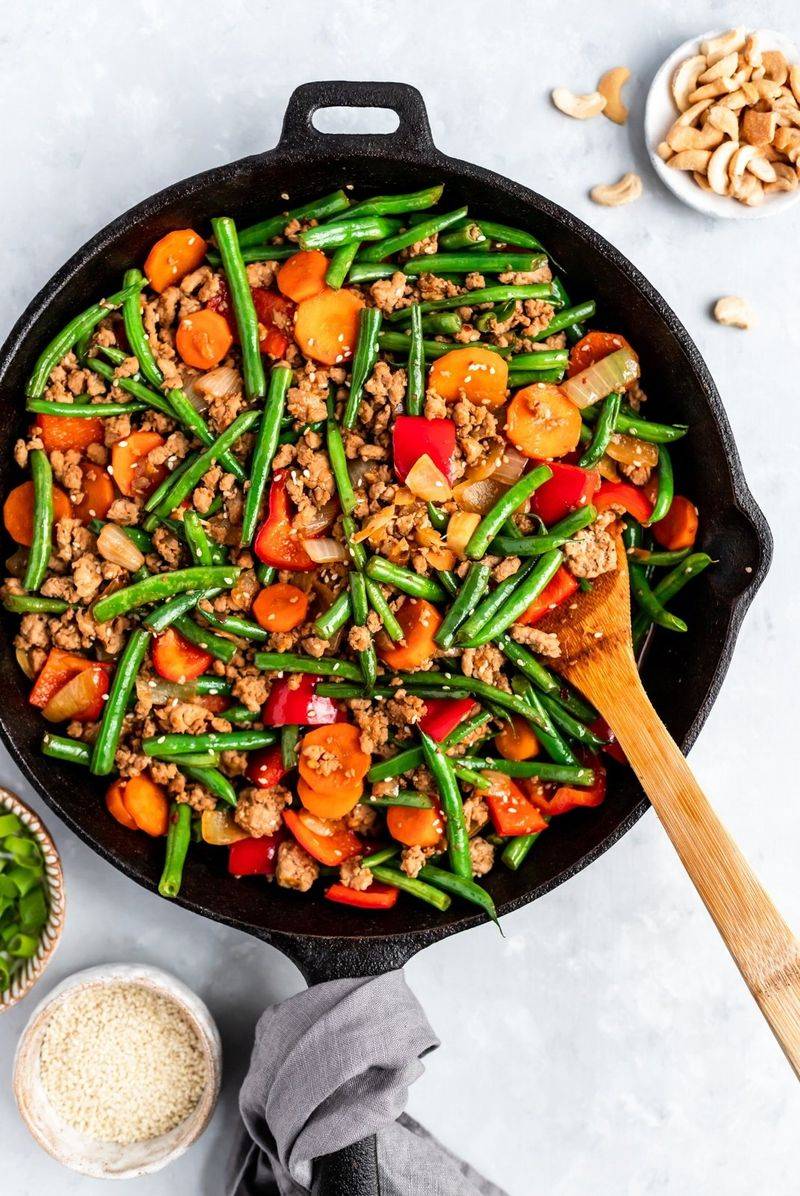 Bean and Veggie Stir Fry