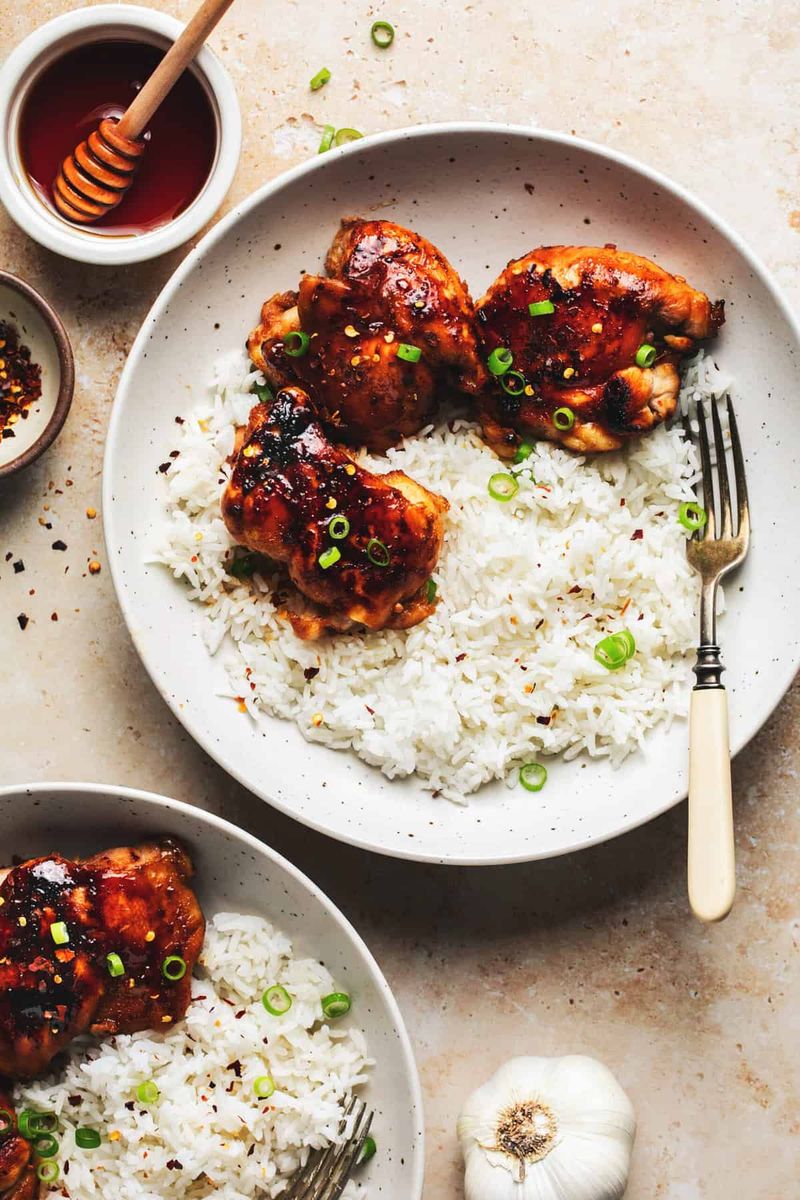 Honey Garlic Chicken Thighs