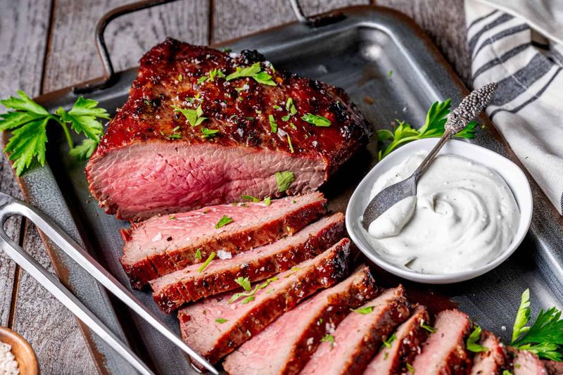 Maple Bourbon Glazed Tri-Tip