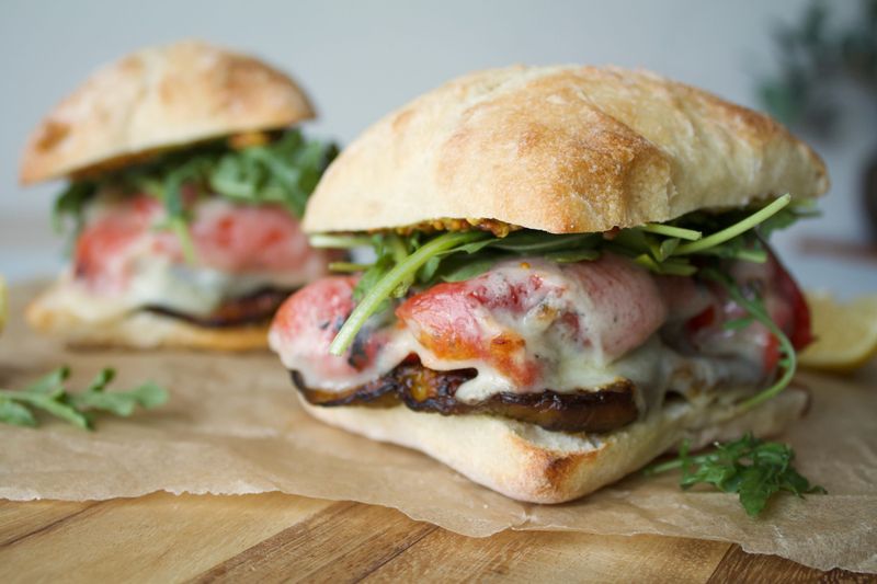 Elegant Eggplant Panini
