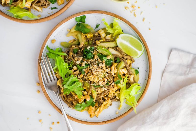 Peanut Butter Soba Noodles