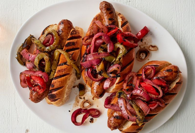 Smoked Sausage with Peppers
