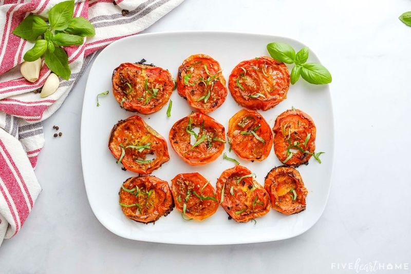 Herb-Infused Grilled Tomatoes