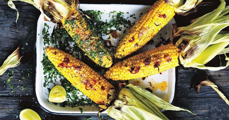 Charred Corn on the Cob