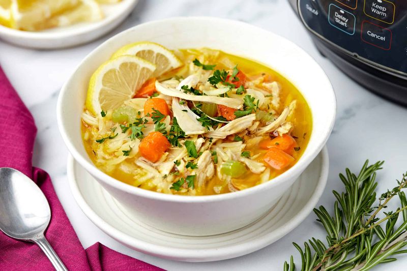 Zesty Lemon Chicken Soup