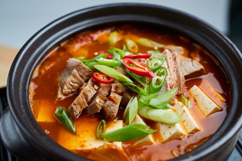 Spicy Korean Kimchi Stew