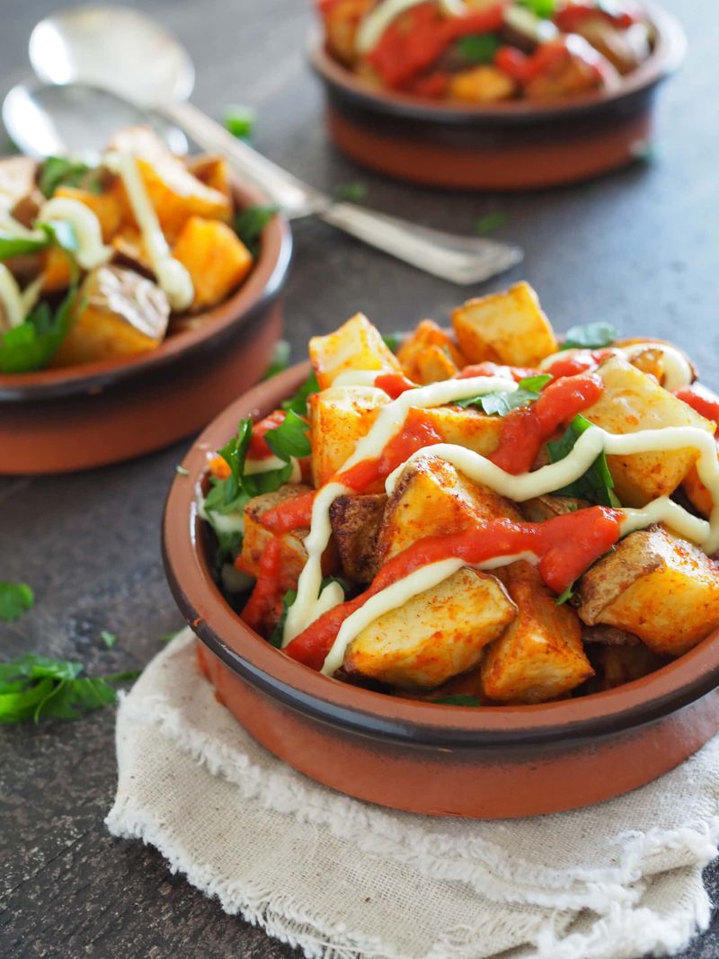 Spicy Spanish Patatas Bravas