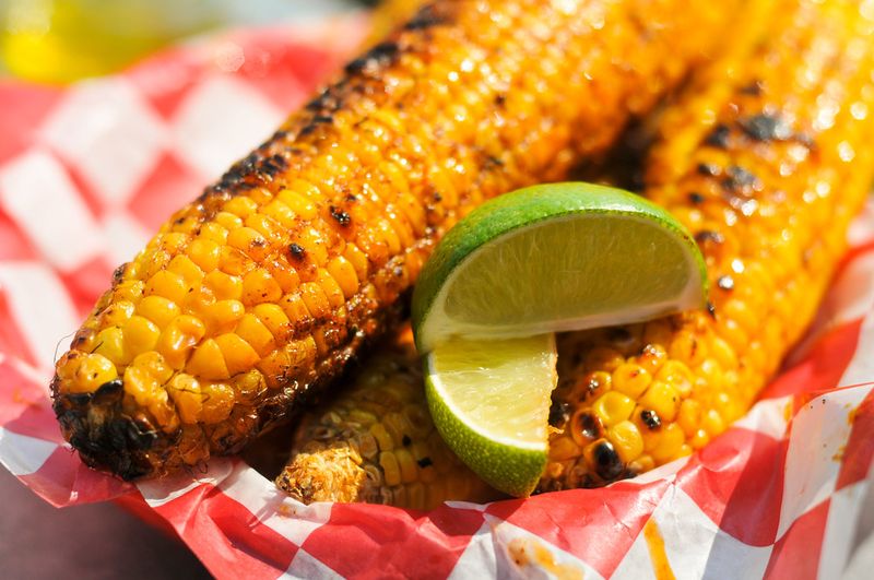 Chili Lime Grilled Corn