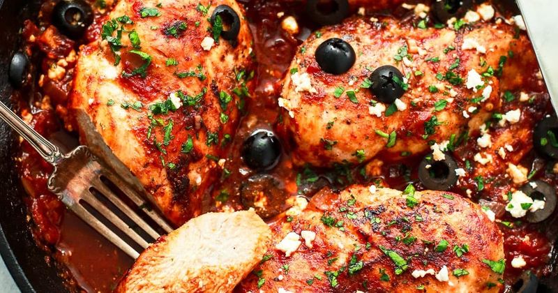 Mediterranean Sausage Skillet