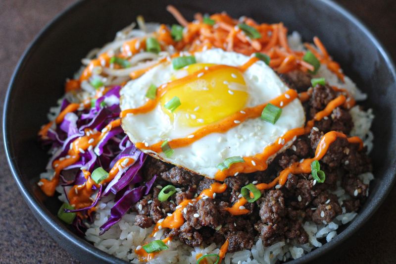 Spicy Korean Bibimbap