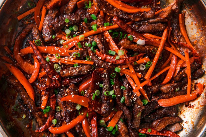 Fiery Szechuan Beef