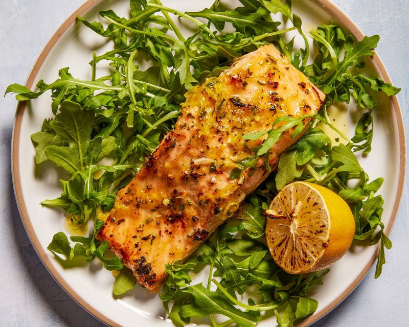 Zesty Lemon Garlic Salmon