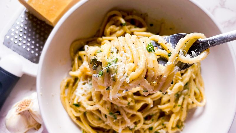 Garlic Butter Parmesan Pasta