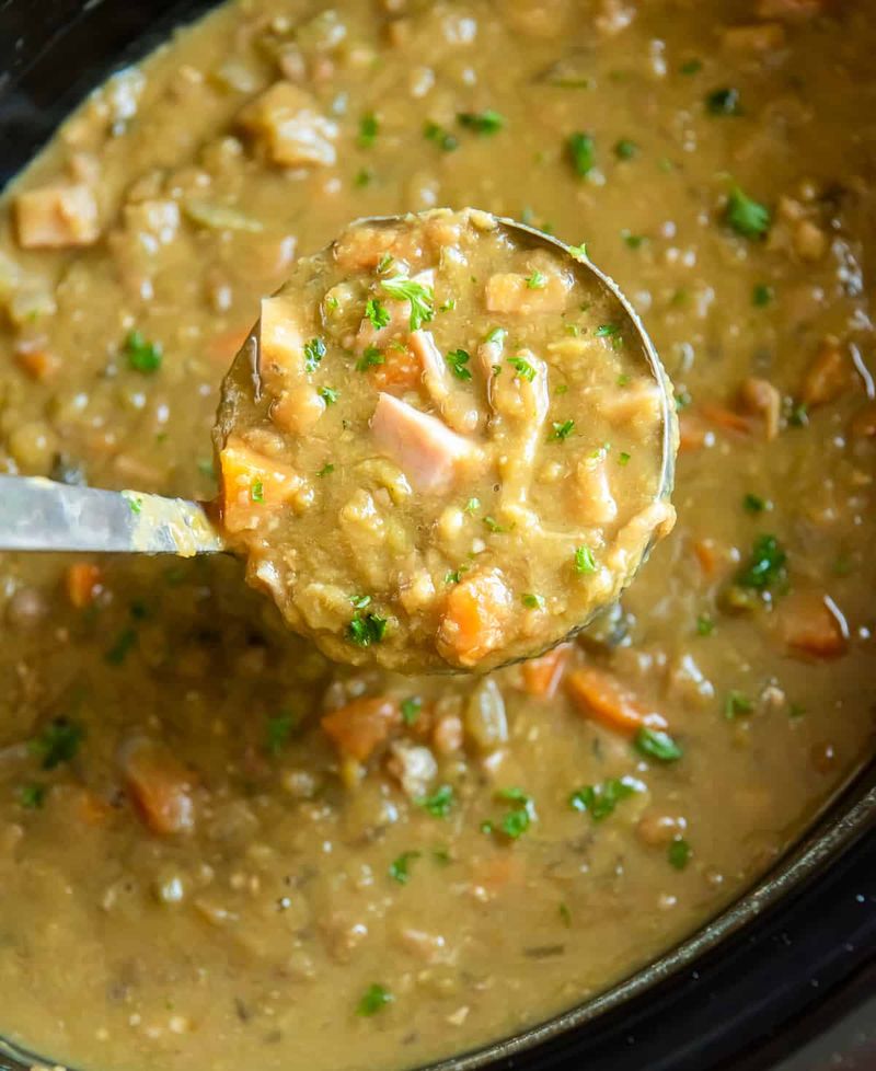 Satisfying Split Pea Soup